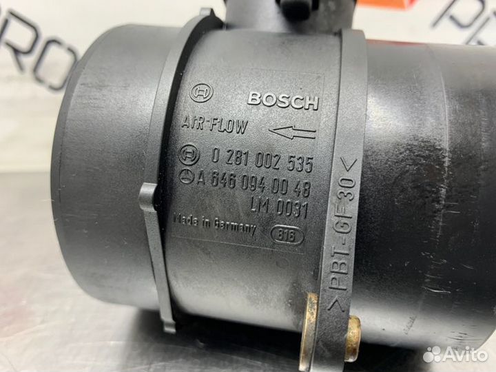 Расходомер воздуха Mercedes C-Class W203 OM646 2.2