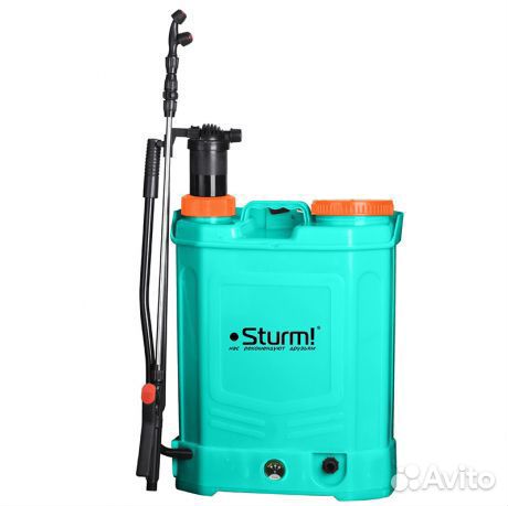 Опрыскиватель садовый аккумуляторный sturm GS8216B