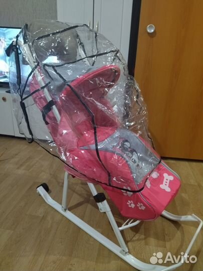 Санки на колесах