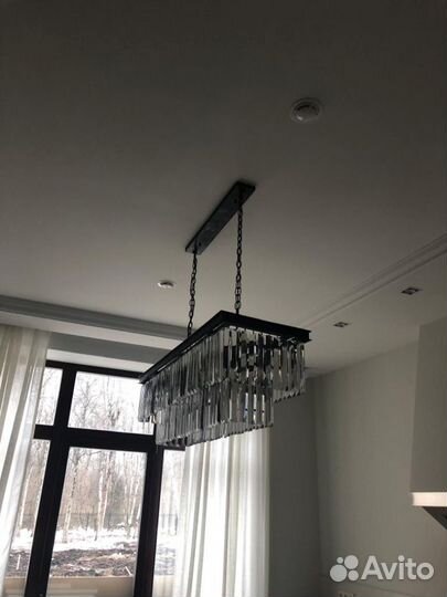 Люстра RH odeon реплика длинная