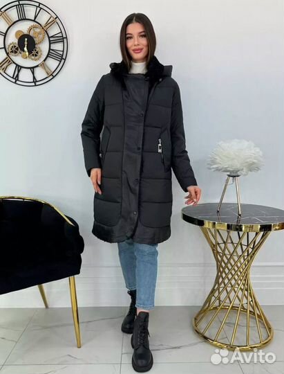 Пуховик женский 52-54