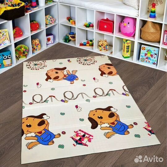 Детский коврик для ползания новый