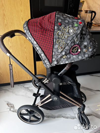 Коляска Cybex 2 в 1 Rebellious /rose gold