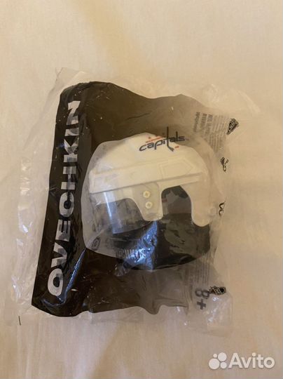 Мини-шлем Овечкин сувенирный Мини краги и шлема