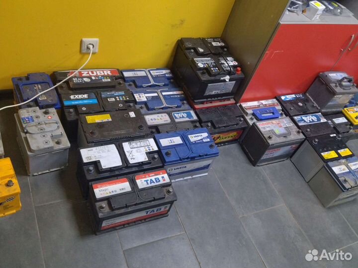 Аккумулятор 40-225 ач бу в рабочем состоянии