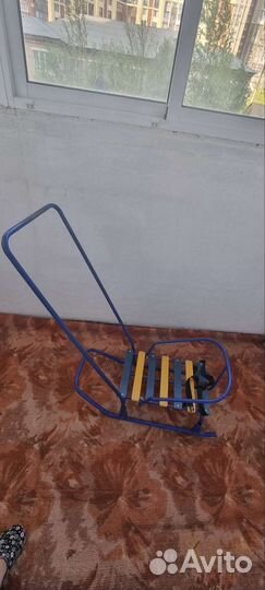 Детские зимние санки