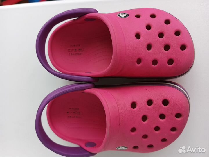 Crocs c7 сабо детские