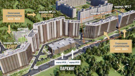 Квартира-студия, 29,5 м², 8/15 эт.