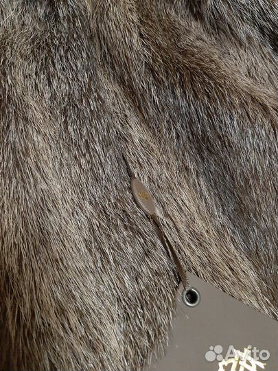 Полушубок нутрия новый