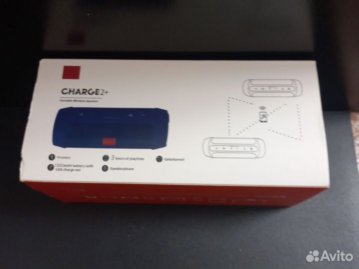 Колонка Charge 2+ черная