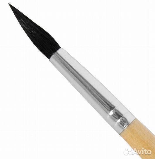 Кисть brauberg, белка, круглая, № 6