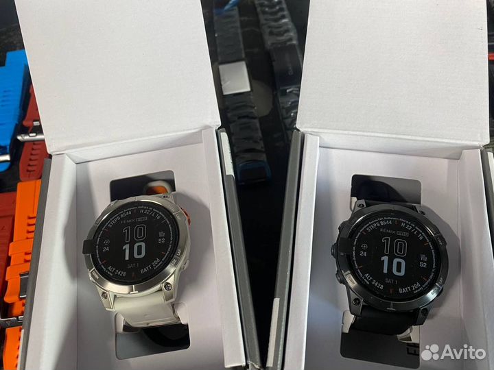 Watch Garmin Fenix 7 Pro Carbon Gray/Fog Gray Спб