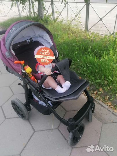 Прогулочная коляска camarelo elix