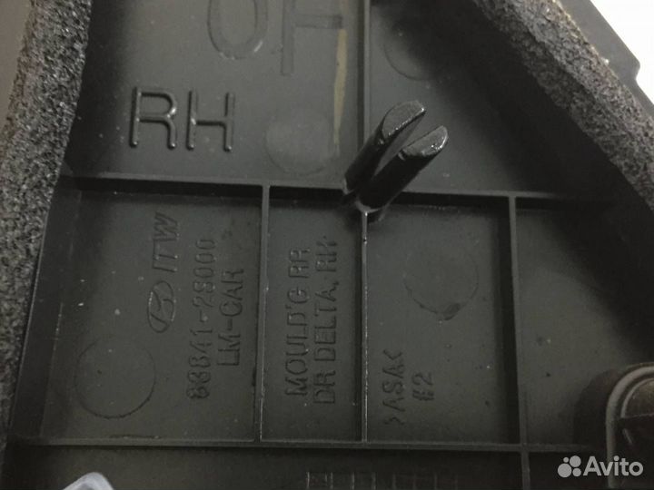 Накладка двери задней правой Hyundai ix35 LM 2010