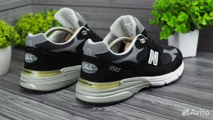 Кроссовки new balance 993 черный