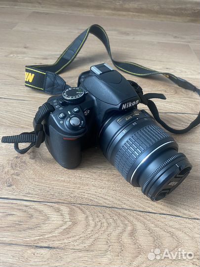 Зеркальный фотоаппарат nikon d3100 af-s NR 18-55