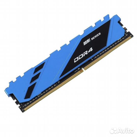 Озу DDR4 Netac Shadow 16Gb Blue 3200 Mhz(Новый)