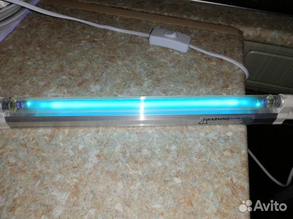 Лампа кварцевая бактерицидная ультрафиолетовая