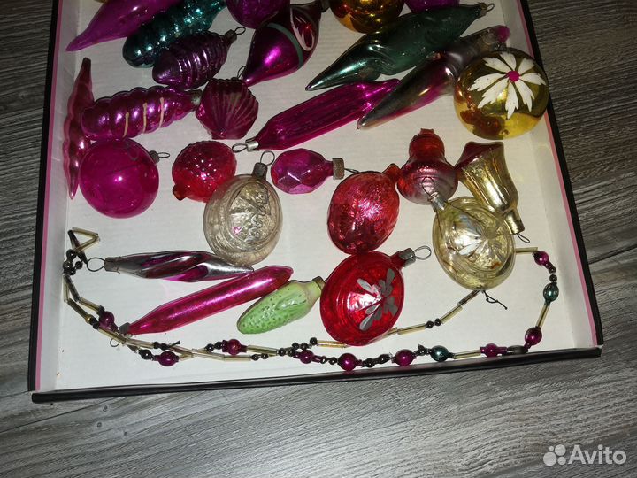 Новогодние игрушки СССР советские