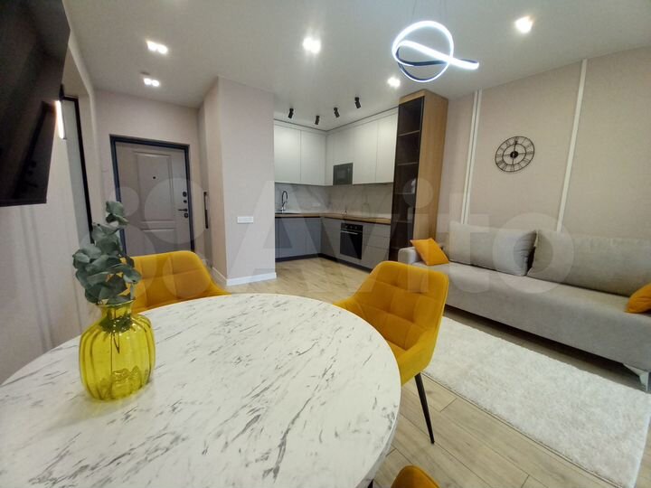 2-к. квартира, 52,3 м², 9/16 эт.