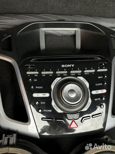 Музыка sony ford focus 3 рп7