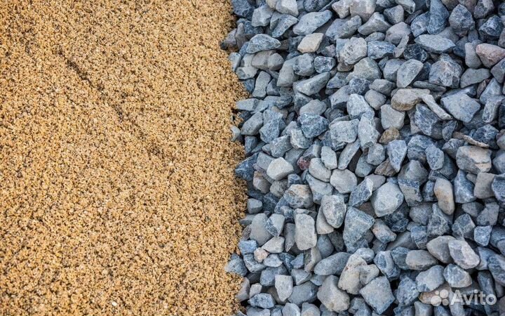 Песок щебень керамзит доставка
