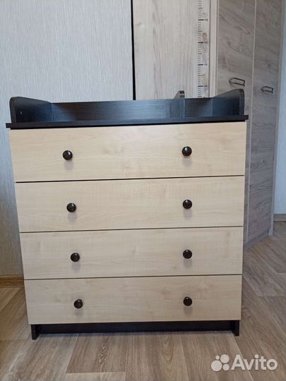 Комод + пеленальный столик (съемный)