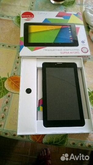 Продаю планшет Suprа немного не исправен,но можно