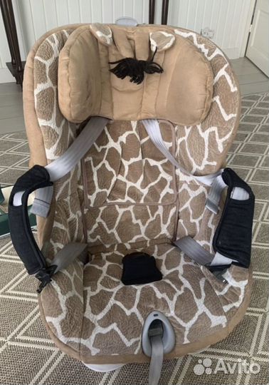 Автокресло britax romer king 2 ls жираф