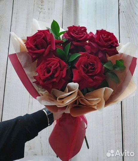 Букет французских роз Доставка Самовывоз