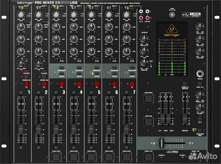 Микшерный пульт Behringer DX2000USB