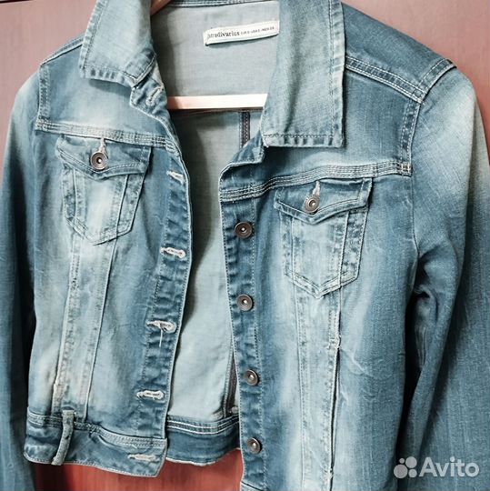 Джинсовая куртка Stradivarius S