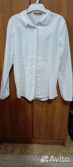 Рубашка школьная девочке 134-140 Chessford