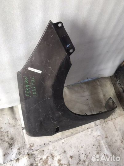 Крыло переднее правое Hyundai Solaris