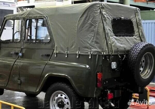 Тент УАЗ 469 зеленый