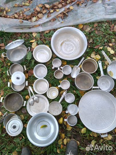 Алюминевая посуда СССР