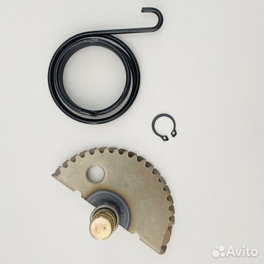 Вал кикстартера 12 с сектором двиг.4х такт.длинн