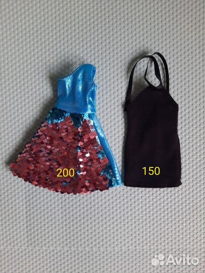 Платья для кукол Барби (новые и винтаж)