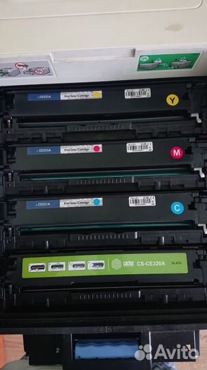 Цветной принтер HP Color LaserJet CP1525nw