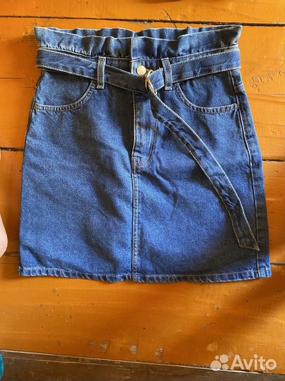 Юбка джинсовая