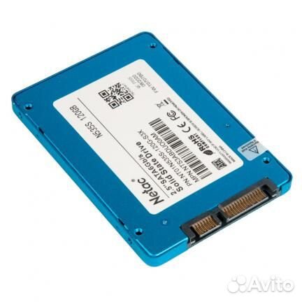 Твердотельный накопитель SSD 120Gb, SATA III, 2.5