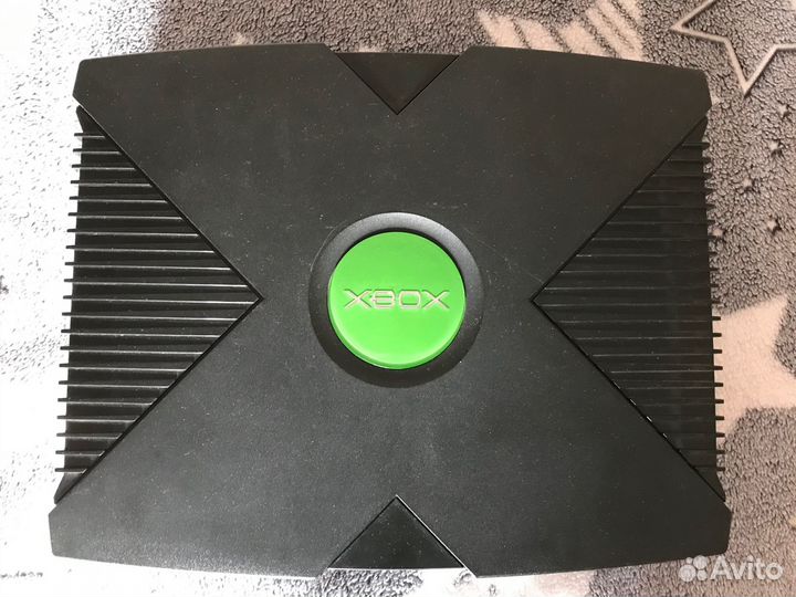 Xbox original limited edition с коробкой