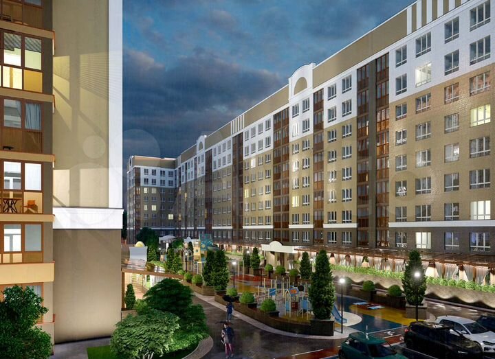 2-к. квартира, 69,9 м², 9/9 эт.