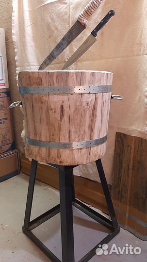 Колоды для рубки мяса дубовые