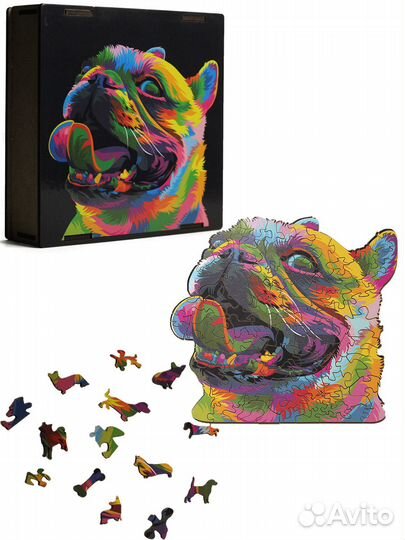 Деревянные пазлы