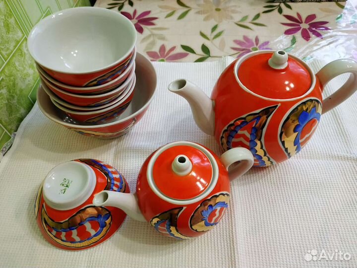 Чайный сервиз фарфор СССР