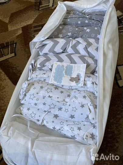 Бортики в детскую кроватку