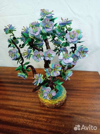 Деревья из бисера