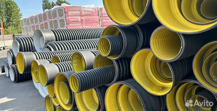 Труба в канаву на заезд