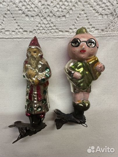 Коллекционные елочные игрушки СССР